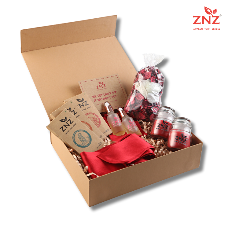 ZNZ GIFT HAMPER FOR COUPLES ROMANCE