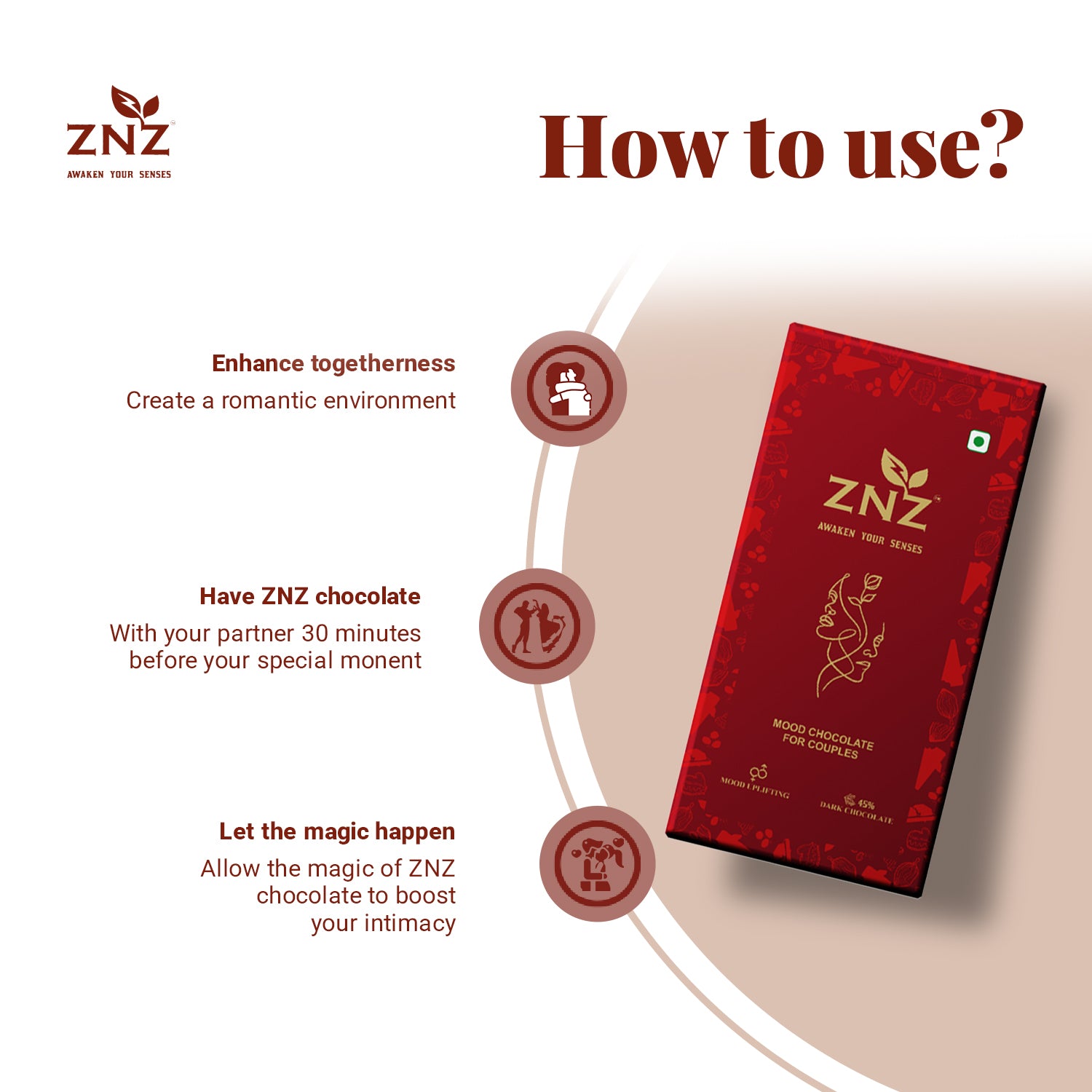 znz couple chocolate- how to use