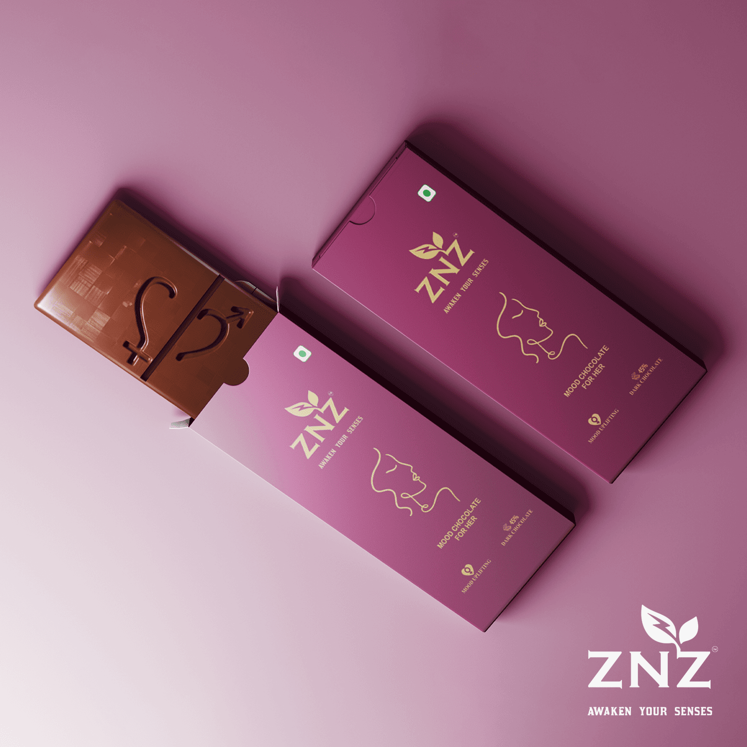 ZNZ Mood Enhancing Aphrodisiac Chocolate for Women
