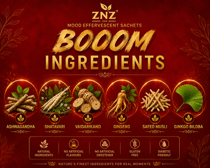 ZNZ Booom Mood Effervescent Sachets For Couples