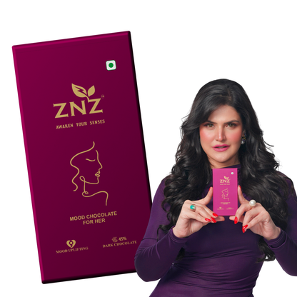 Zareen khan promoting znz aphrodisiac chocolate for women 